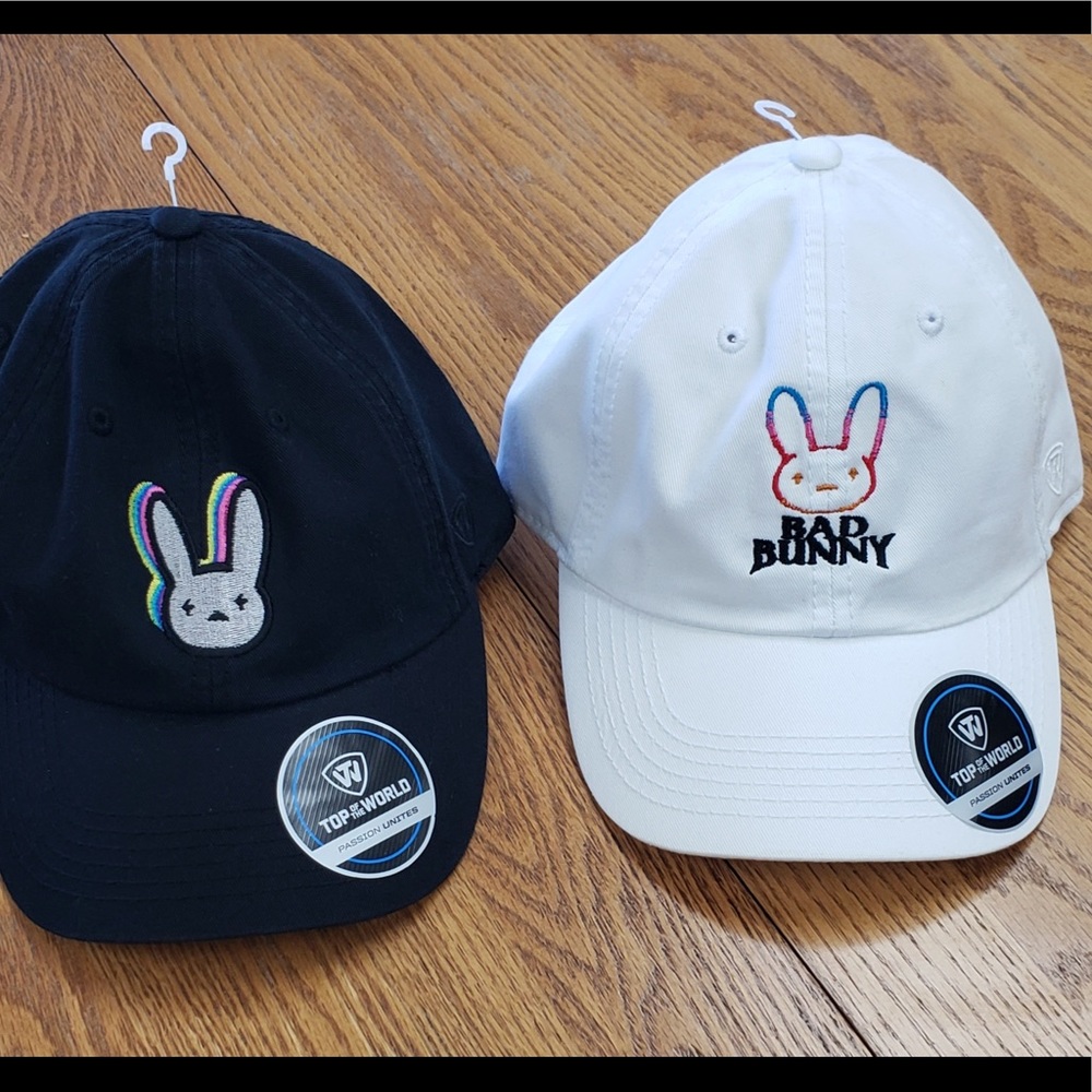 Bad Bunny Embroidered Hats